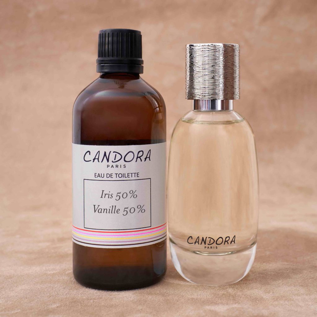 Set of 2 bottles of Candora customized fragrance